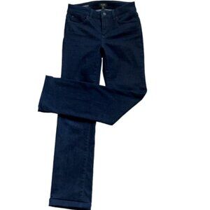 NYDJ 4 Marilyn Straight Lift x Tuck Technology Dark Wash Straight Jean 170A